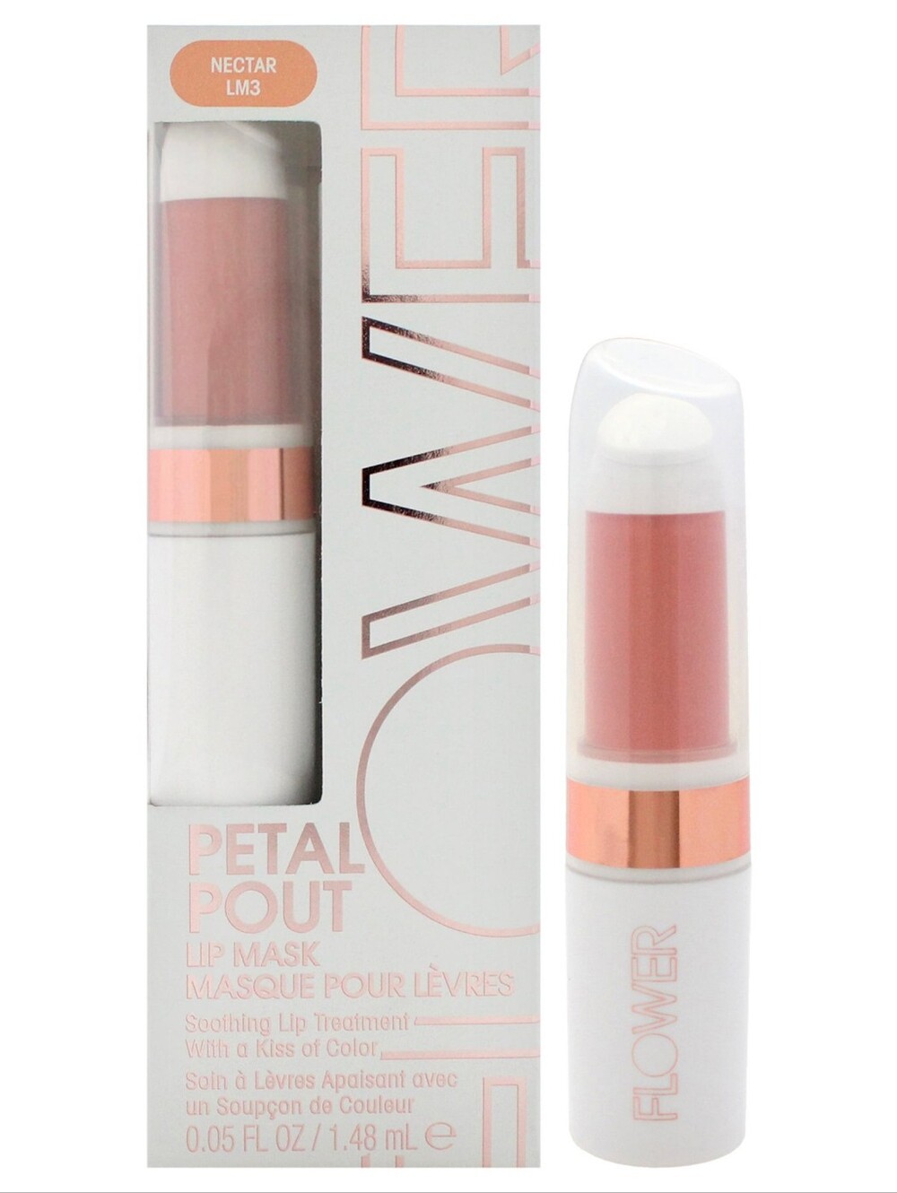 Flower Beauty Petal Pout Lip Mask - LM3 Nectar 0.05 Oz